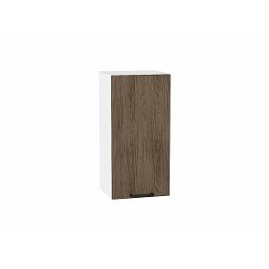 Шкаф верхний с 1-ой дверцей Флэт Brown Casella Oak 2S/Белый 716*350*318