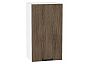 Шкаф верхний с 1-ой дверцей Флэт Brown Casella Oak 2S/Белый 716*400*318