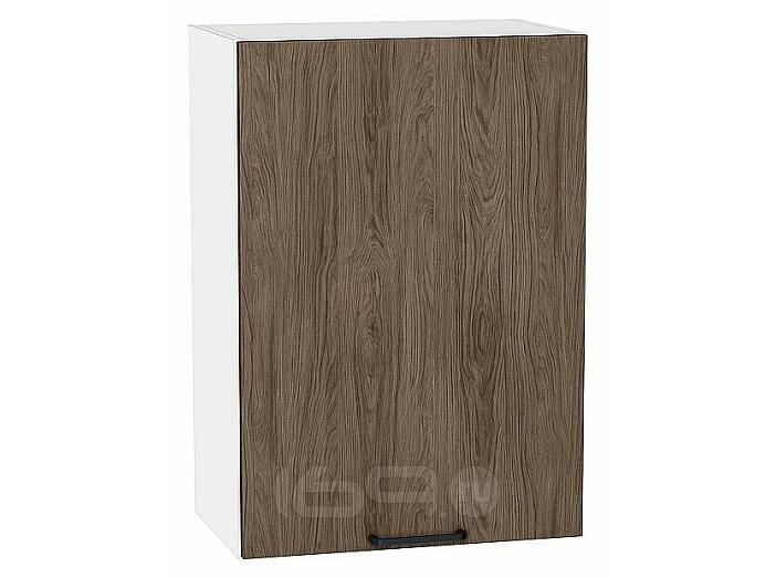 Шкаф верхний с 1-ой дверцей Флэт Brown Casella Oak 2S/Белый 716*500*318