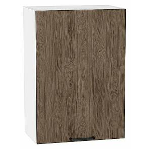Шкаф верхний с 1-ой дверцей Флэт Brown Casella Oak 2S/Белый 716*500*318