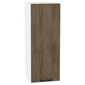 Шкаф верхний с 1-ой дверцей Флэт Brown Casella Oak 2S/Белый 920*350*318
