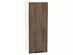 Шкаф верхний с 1-ой дверцей Флэт Brown Casella Oak 2S/Белый 920*350*318