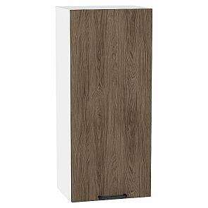 Шкаф верхний с 1-ой дверцей Флэт Brown Casella Oak 2S/Белый 920*400*318