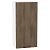 Шкаф верхний с 1-ой дверцей Флэт Brown Casella Oak 2S/Белый 920*450*318
