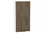 Шкаф верхний с 1-ой дверцей Флэт Brown Casella Oak 2S/Белый 920*450*318