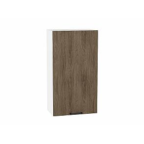 Шкаф верхний с 1-ой дверцей Флэт Brown Casella Oak 2S/Белый 920*500*318