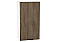 Шкаф верхний с 1-ой дверцей Флэт Brown Casella Oak 2S/Белый 920*500*318