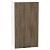 Шкаф верхний с 1-ой дверцей Флэт Brown Casella Oak 2S/Белый 920*500*318