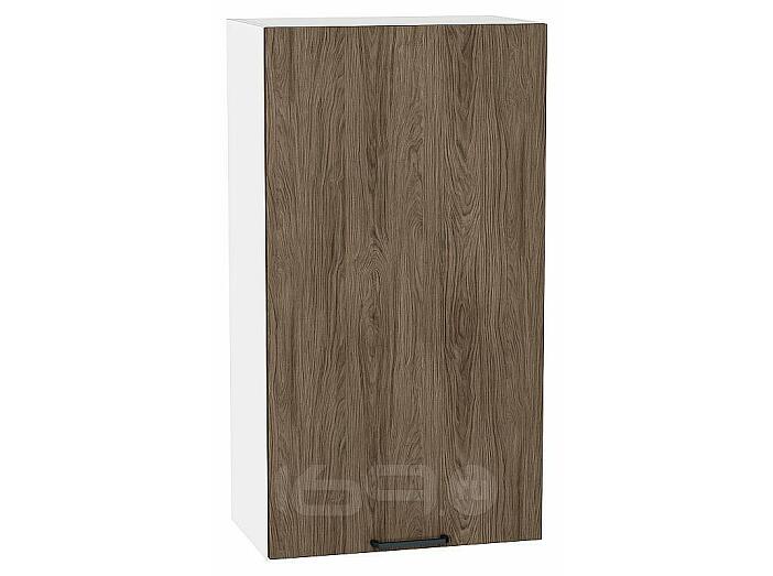 Шкаф верхний с 1-ой дверцей Флэт Brown Casella Oak 2S/Белый 920*500*318