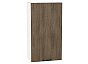 Шкаф верхний с 1-ой дверцей Флэт Brown Casella Oak 2S/Белый 920*500*318