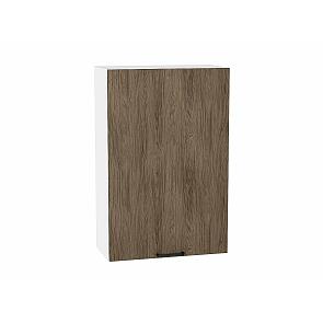 Шкаф верхний с 1-ой дверцей Флэт Brown Casella Oak 2S/Белый 920*600*318
