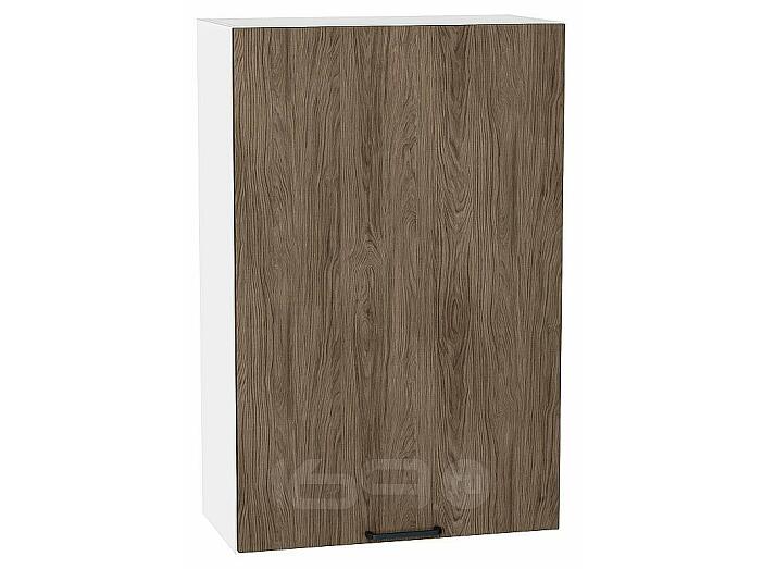 Шкаф верхний с 1-ой дверцей Флэт Brown Casella Oak 2S/Белый 920*600*318