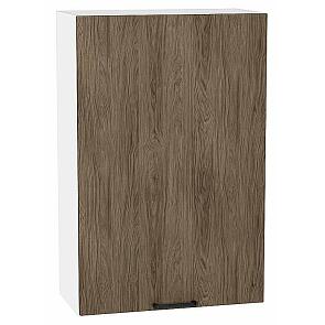 Шкаф верхний с 1-ой дверцей Флэт Brown Casella Oak 2S/Белый 920*600*318