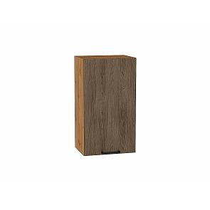 Шкаф верхний с 1-ой дверцей Флэт Brown Casella Oak 2S/Дуб Вотан 716*400*318