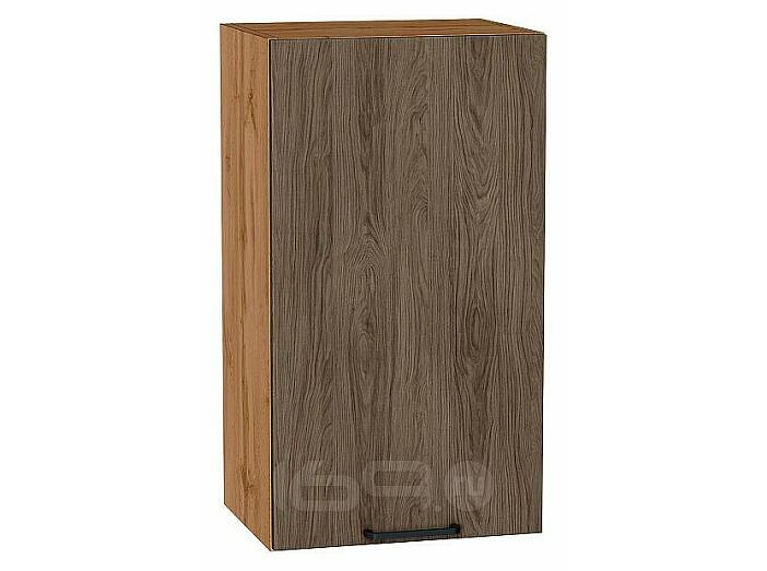 Шкаф верхний с 1-ой дверцей Флэт Brown Casella Oak 2S/Дуб Вотан 716*400*318