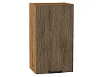 Шкаф верхний с 1-ой дверцей Флэт Brown Casella Oak 2S/Дуб Вотан 716*400*318