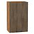 Шкаф верхний с 1-ой дверцей Флэт Brown Casella Oak 2S/Дуб Вотан 716*450*318