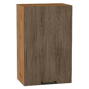 Шкаф верхний с 1-ой дверцей Флэт Brown Casella Oak 2S/Дуб Вотан 716*450*318
