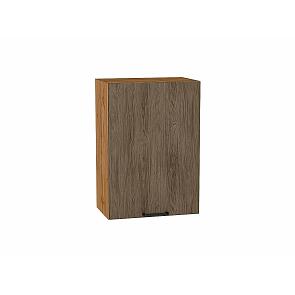 Шкаф верхний с 1-ой дверцей Флэт Brown Casella Oak 2S/Дуб Вотан 716*500*318