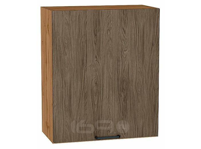 Шкаф верхний с 1-ой дверцей Флэт Brown Casella Oak 2S/Дуб Вотан 716*600*318