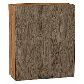 Шкаф верхний с 1-ой дверцей Флэт Brown Casella Oak 2S/Дуб Вотан 716*600*318