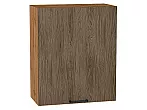 Шкаф верхний с 1-ой дверцей Флэт Brown Casella Oak 2S/Дуб Вотан 716*600*318