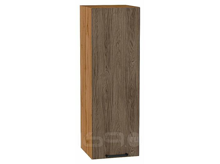 Шкаф верхний с 1-ой дверцей Флэт Brown Casella Oak 2S/Дуб Вотан 920*300*318
