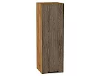 Шкаф верхний с 1-ой дверцей Флэт Brown Casella Oak 2S/Дуб Вотан 920*300*318