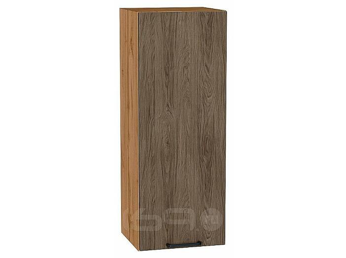 Шкаф верхний с 1-ой дверцей Флэт Brown Casella Oak 2S/Дуб Вотан 920*350*318