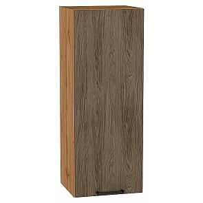 Шкаф верхний с 1-ой дверцей Флэт Brown Casella Oak 2S/Дуб Вотан 920*350*318