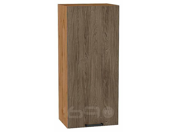 Шкаф верхний с 1-ой дверцей Флэт Brown Casella Oak 2S/Дуб Вотан 920*400*318