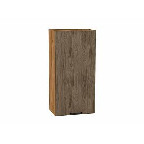 Шкаф верхний с 1-ой дверцей Флэт Brown Casella Oak 2S/Дуб Вотан 920*450*318