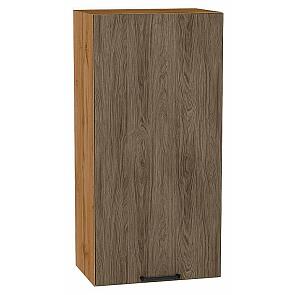 Шкаф верхний с 1-ой дверцей Флэт Brown Casella Oak 2S/Дуб Вотан 920*450*318