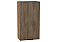 Шкаф верхний с 1-ой дверцей Флэт Brown Casella Oak 2S/Дуб Вотан 920*500*318