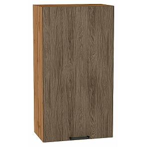 Шкаф верхний с 1-ой дверцей Флэт Brown Casella Oak 2S/Дуб Вотан 920*500*318