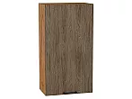 Шкаф верхний с 1-ой дверцей Флэт Brown Casella Oak 2S/Дуб Вотан 920*500*318