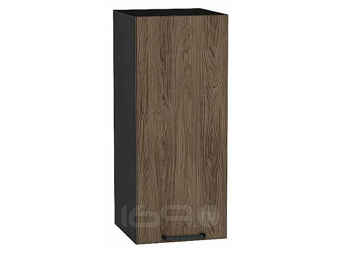 Шкаф верхний с 1-ой дверцей Флэт Brown Casella Oak 2S/Graphite 716*300*318
