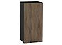 Шкаф верхний с 1-ой дверцей Флэт Brown Casella Oak 2S/Graphite 716*350*318