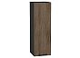 Шкаф верхний с 1-ой дверцей Флэт Brown Casella Oak 2S/Graphite 920*300*318