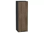 Шкаф верхний с 1-ой дверцей Флэт Brown Casella Oak 2S/Graphite 920*300*318