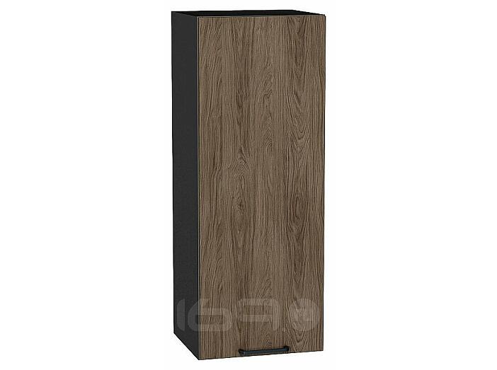 Шкаф верхний с 1-ой дверцей Флэт Brown Casella Oak 2S/Graphite 920*350*318