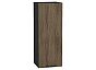 Шкаф верхний с 1-ой дверцей Флэт Brown Casella Oak 2S/Graphite 920*350*318