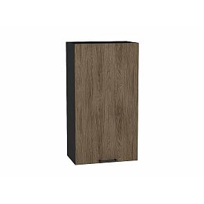 Шкаф верхний с 1-ой дверцей Флэт Brown Casella Oak 2S/Graphite 920*500*318