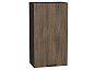 Шкаф верхний с 1-ой дверцей Флэт Brown Casella Oak 2S/Graphite 920*500*318