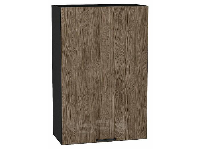 Шкаф верхний с 1-ой дверцей Флэт Brown Casella Oak 2S/Graphite 920*600*318