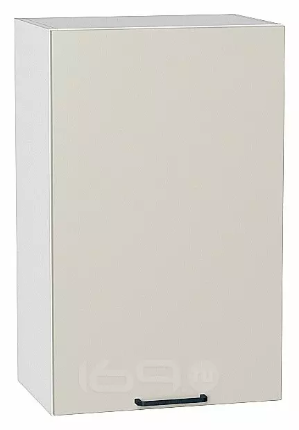 Шкаф верхний с 1-ой дверцей Флэт Cashmere In 2S/Белый 716*450*318