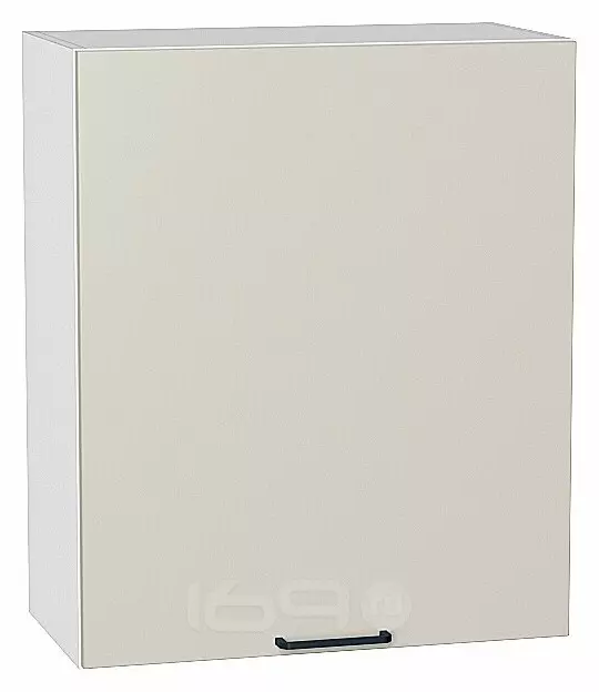 Шкаф верхний с 1-ой дверцей Флэт Cashmere In 2S/Белый 716*600*318