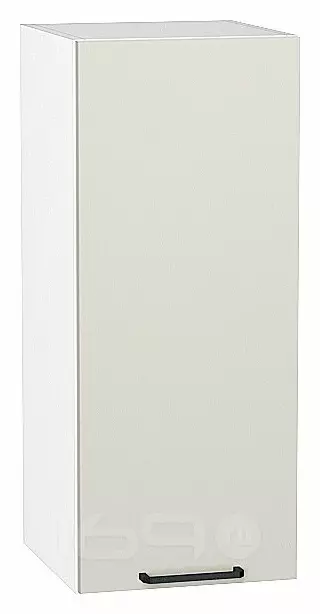 Шкаф верхний с 1-ой дверцей Флэт Cashmere In 2S/Белый 716*300*318