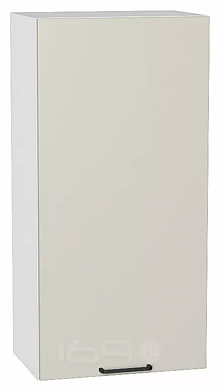 Шкаф верхний с 1-ой дверцей Флэт Cashmere In 2S/Белый 920*450*318