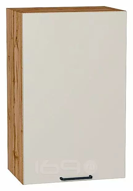 Шкаф верхний с 1-ой дверцей Флэт Cashmere In 2S/Дуб Вотан 716*450*318